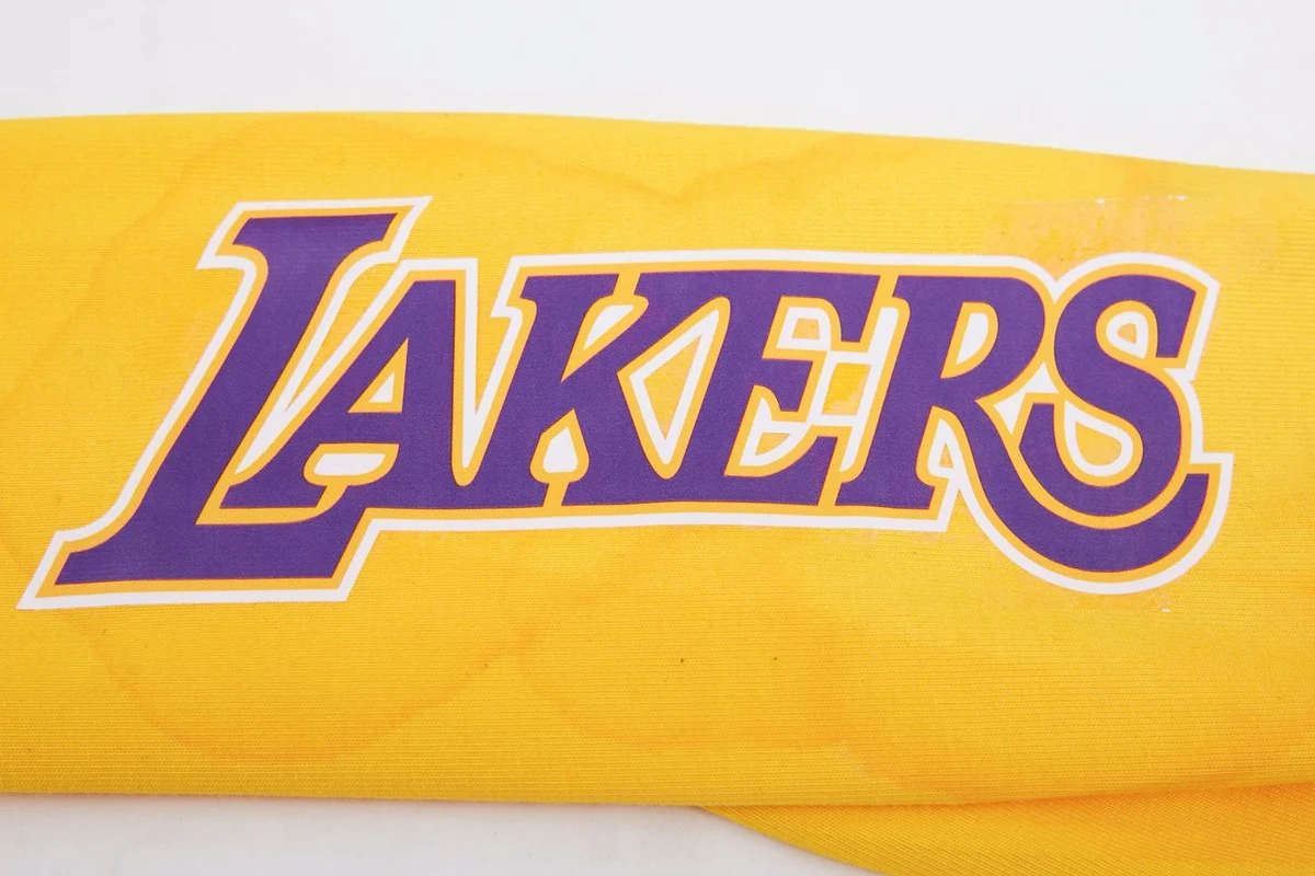 NBA LOS ANGELES LAKERS CLASSIC WOMEN'S JERSEY LEGGING (YELLOW) - Image 6