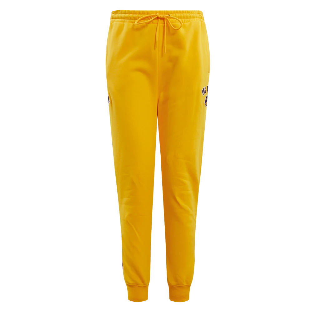 NBA LOS ANGELES LAKERS CLASSIC WOMEN'S SWEATPANT (YELLOW) - Image 2