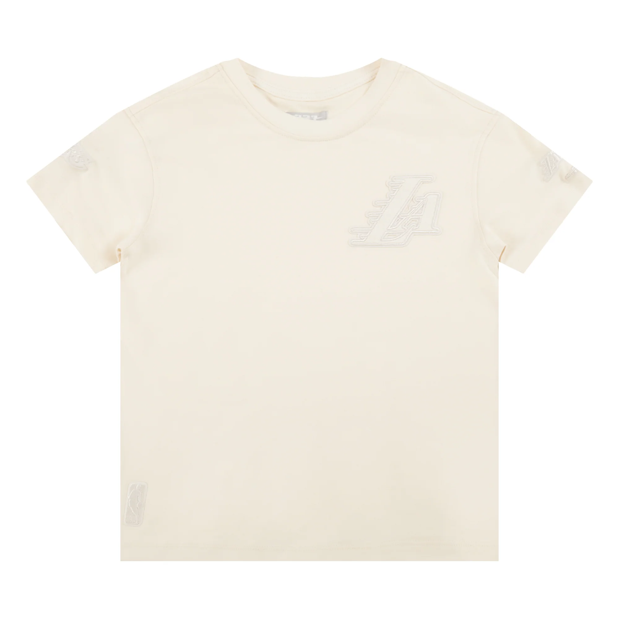 NBA LOS ANGELES LAKERS NEUTRAL LITTLE BOYS SHORT SLEEVE TEE (EGGSHELL) - Image 3