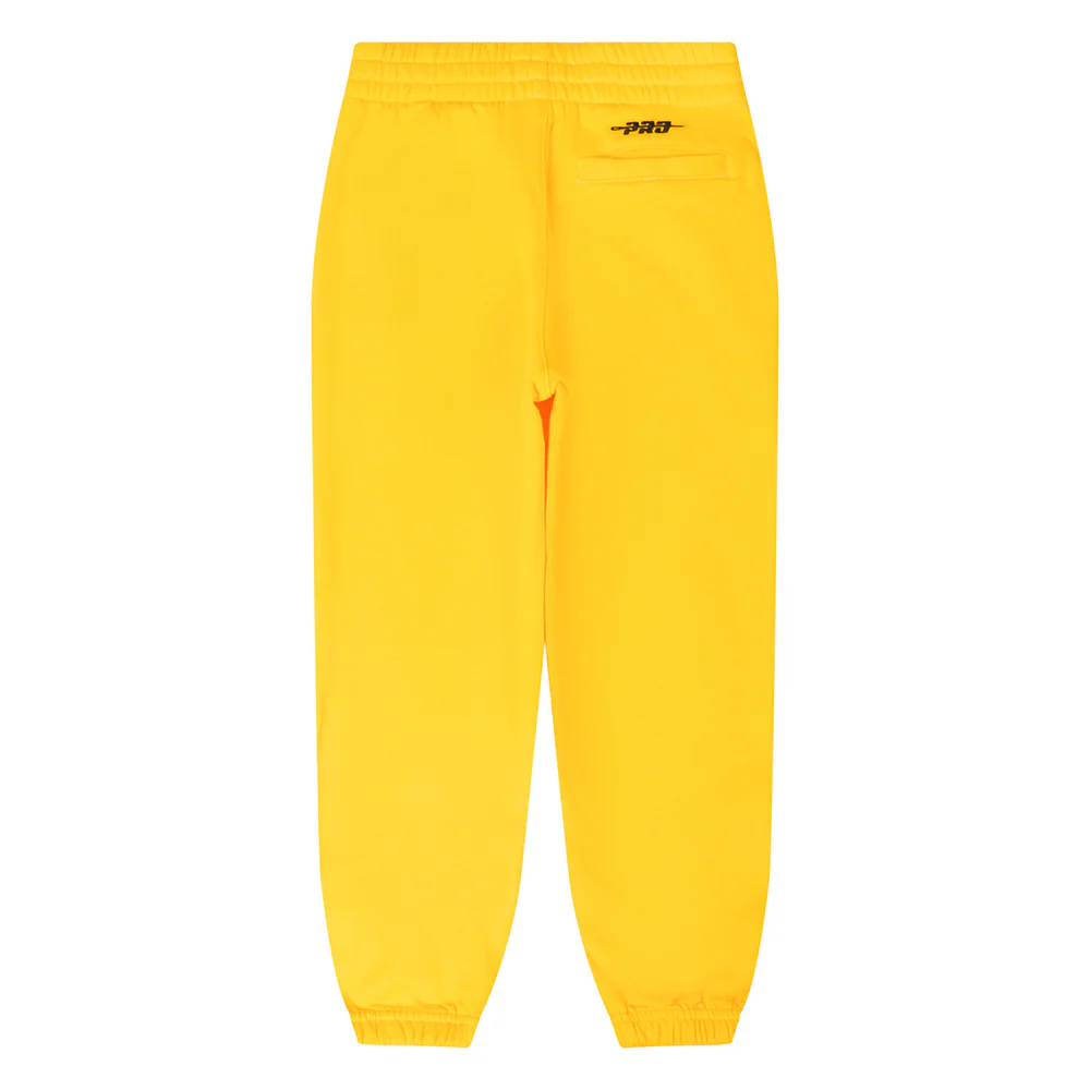 NBA LOS ANGELES LAKERS CLASSIC LITTLE BOYS FLC SWEATPANT (YELLOW) - Image 5