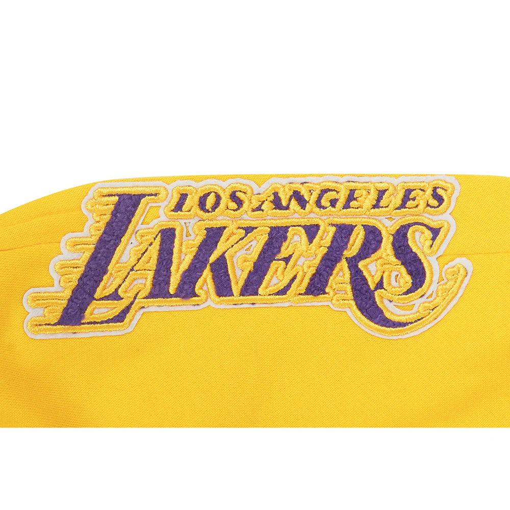 NBA LOS ANGELES LAKERS CLASSIC LITTLE BOYS FLC SWEATPANT (YELLOW) - Image 6
