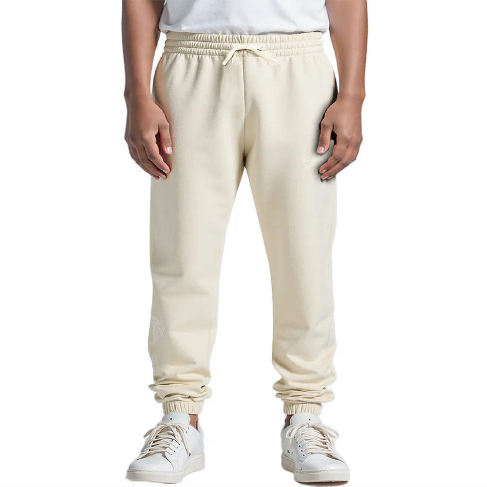 NBA LOS ANGELES LAKERS NEUTRAL LITTLE BOYS FLC SWEATPANT (EGGSHELL)