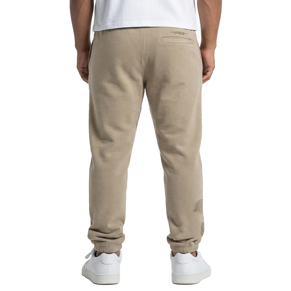 NBA LOS ANGELES LAKERS NEUTRAL LITTLE BOYS FLC SWEATPANT (TAUPE) - Image 2
