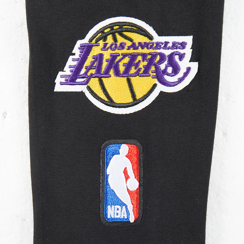 NBA LOS ANGELES LAKERS CLASSIC LITTLE GIRLS LEGGING (BLACK) - Image 6