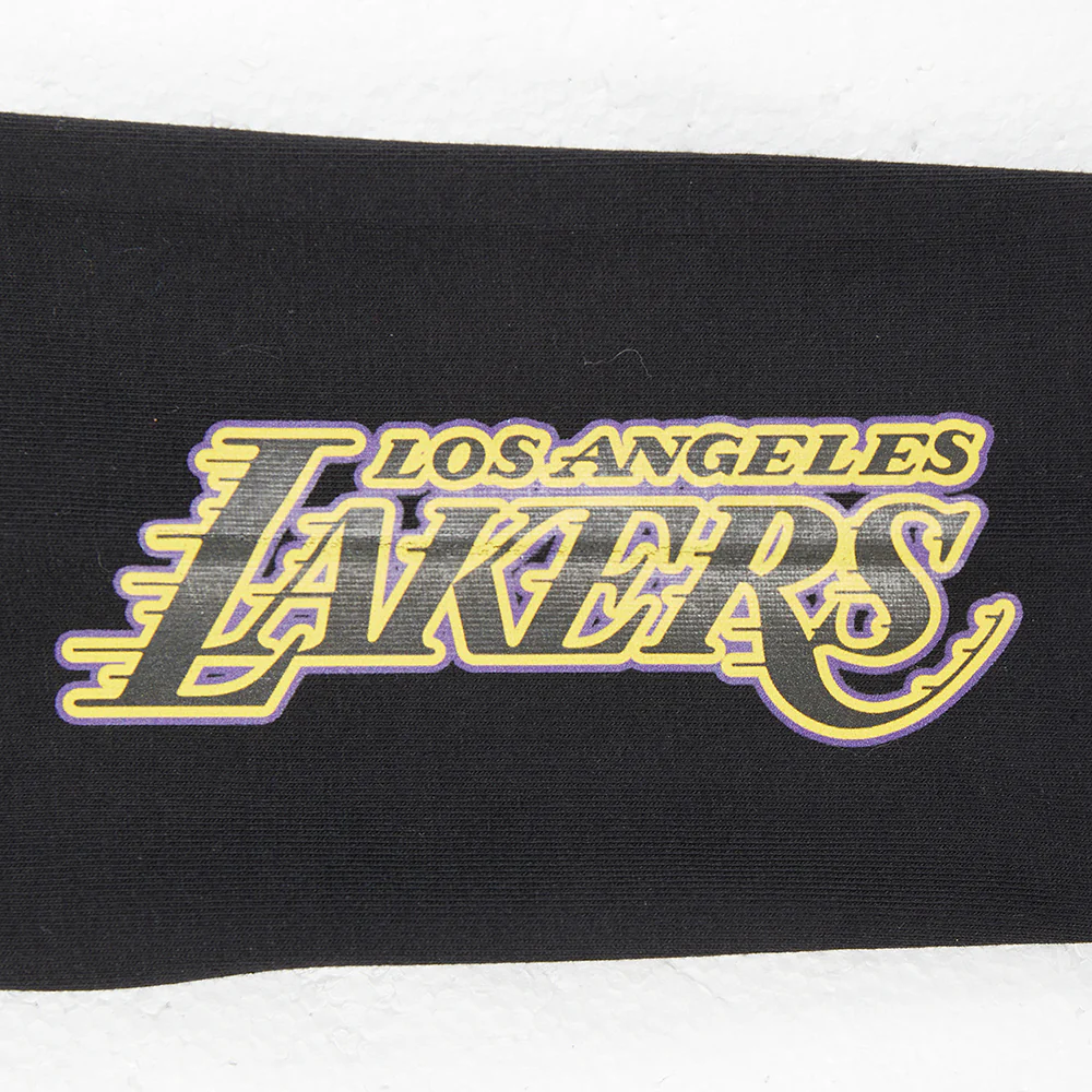 NBA LOS ANGELES LAKERS CLASSIC LITTLE GIRLS LEGGING (BLACK) - Image 7