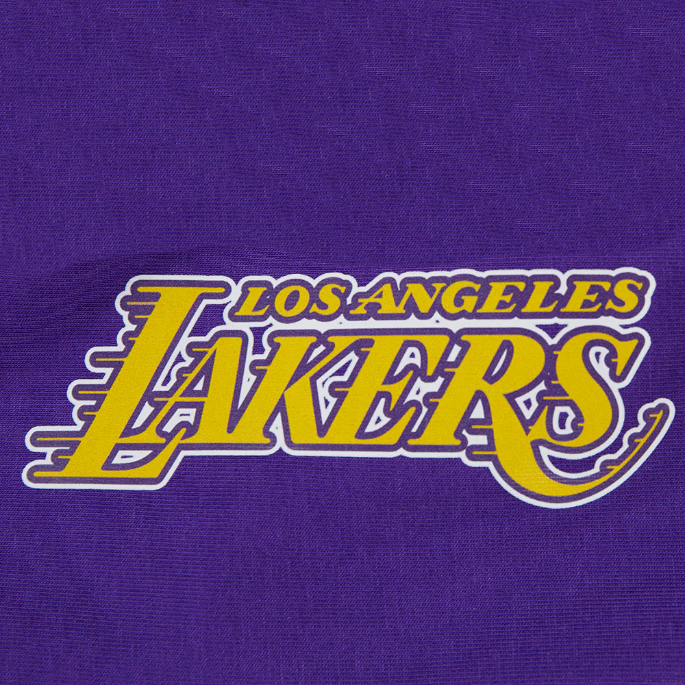 NBA LOS ANGELES LAKERS CLASSIC LITTLE GIRLS LEGGING (PURPLE) - Image 7