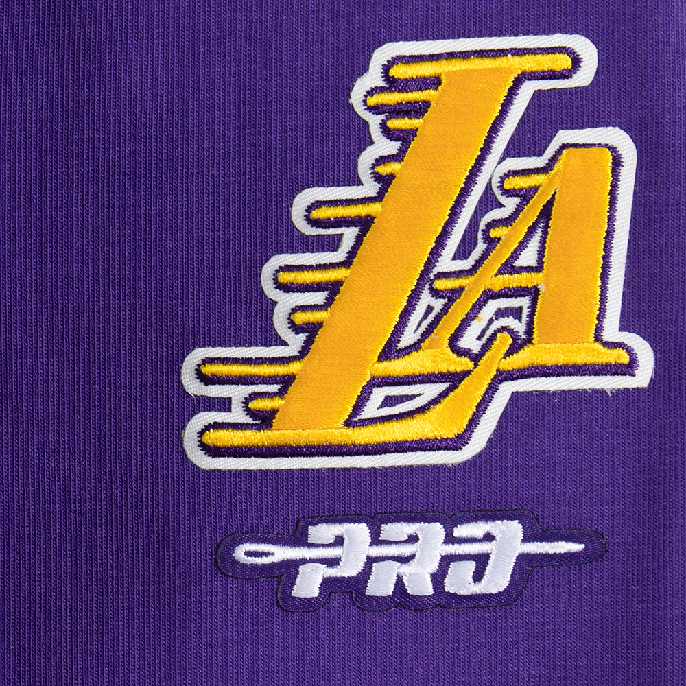 NBA LOS ANGELES LAKERS CLASSIC LITTLE GIRLS LEGGING (PURPLE) - Image 9