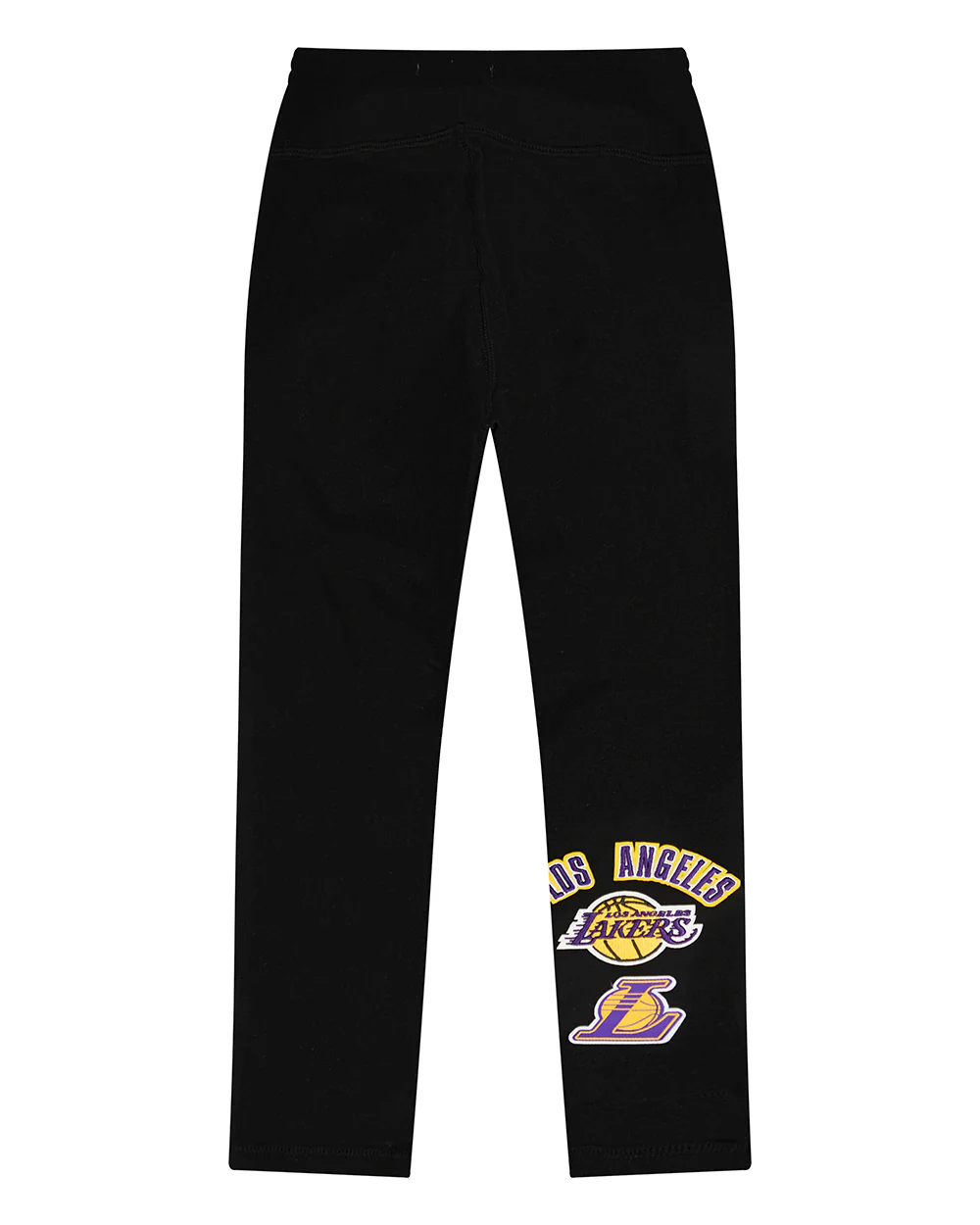 NBA LOS ANGELES LAKERS RETRO CLASSIC LITTLE GIRLS LEGGING (BLACK) - Image 5