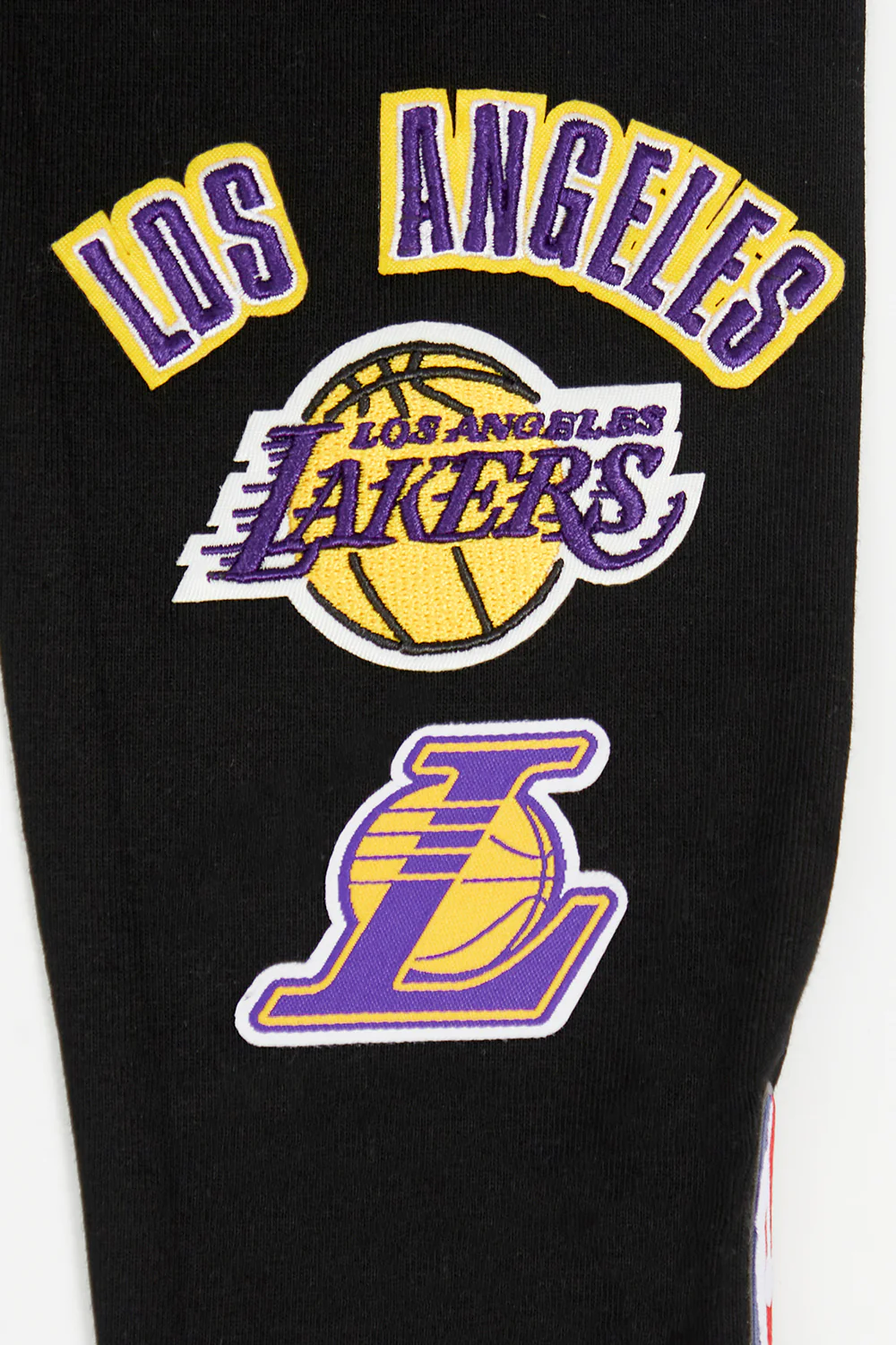 NBA LOS ANGELES LAKERS RETRO CLASSIC LITTLE GIRLS LEGGING (BLACK) - Image 7