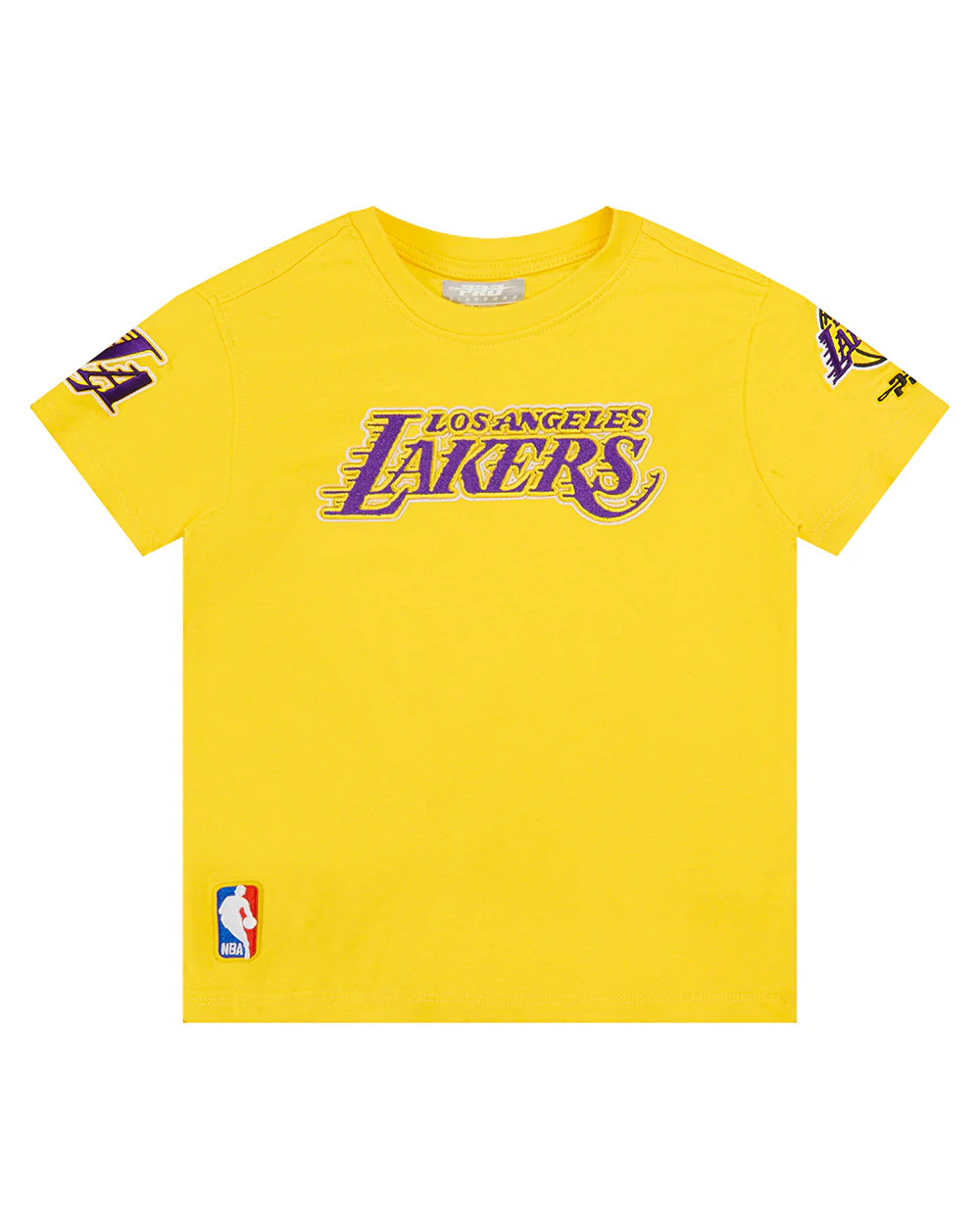NBA LOS ANGELES LAKERS CLASSIC TODDLER BOYS SHORT SLEEVE TEE (YELLOW) - Image 3