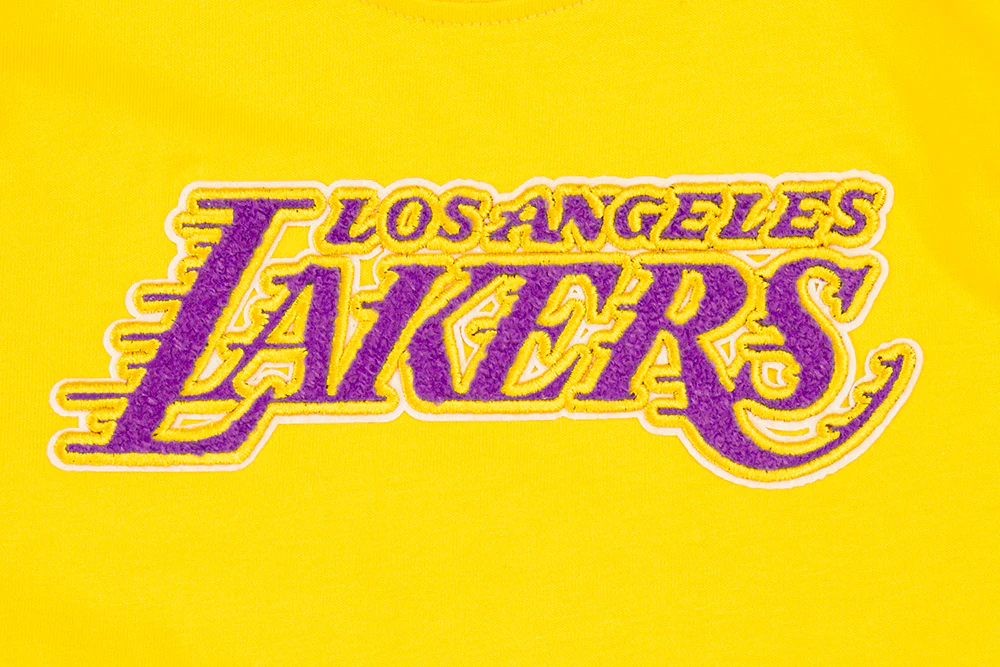 NBA LOS ANGELES LAKERS CLASSIC TODDLER BOYS SHORT SLEEVE TEE (YELLOW) - Image 5