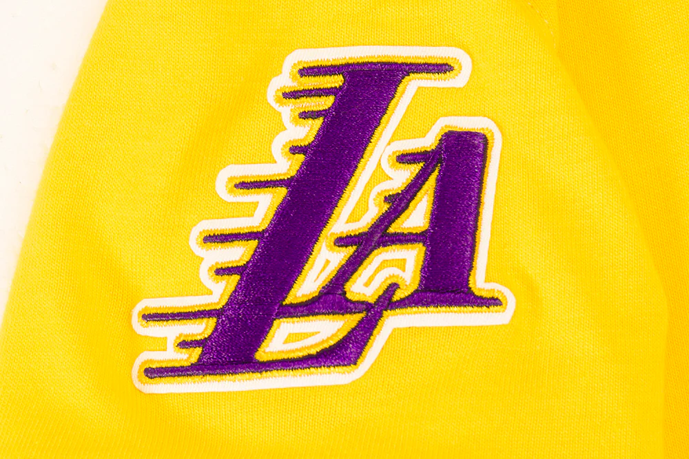 NBA LOS ANGELES LAKERS CLASSIC TODDLER BOYS SHORT SLEEVE TEE (YELLOW) - Image 7