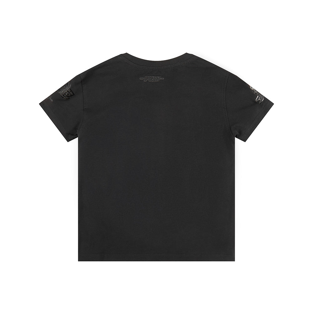 NBA LOS ANGELES LAKERS TRIPLE BLACK TODDLER BOYS SHORT SLEEVE TEE (BLACK) - Image 4