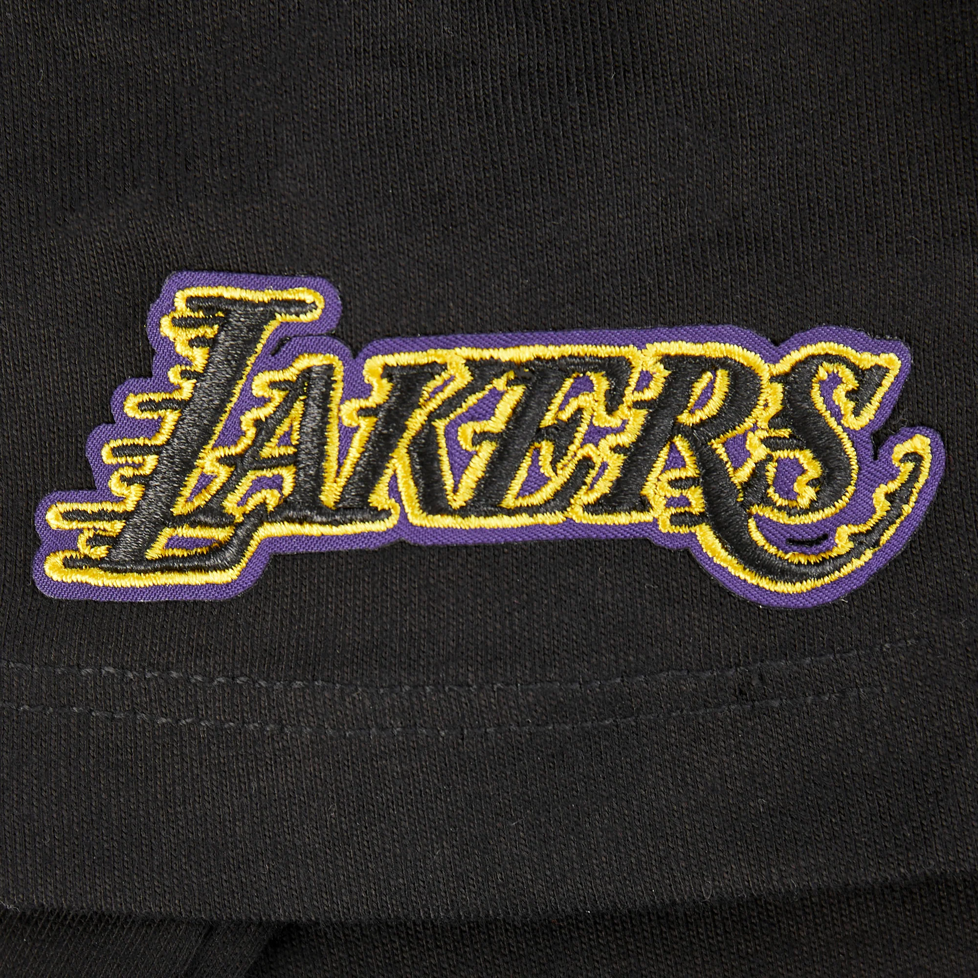 NBA LOS ANGELES LAKERS RETRO CLASSIC TODDLER BOYS SHORT SLEEVE TEE (BLACK) - Image 7