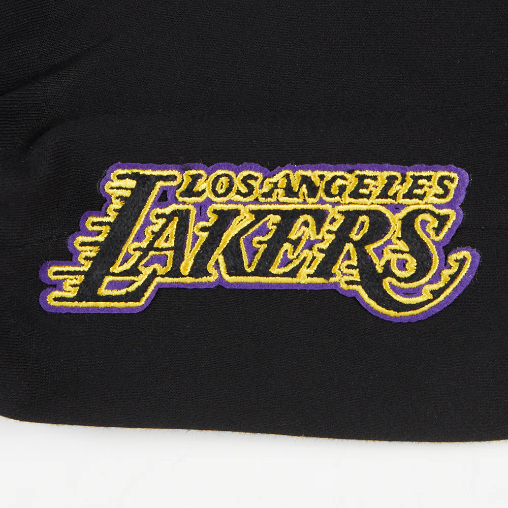 NBA LOS ANGELES LAKERS CLASSIC TODDLER BOYS FLC SWEATPANT (BLACK) - Image 6