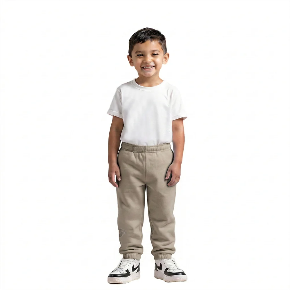 NBA LOS ANGELES LAKERS NEUTRAL TODDLER BOYS FLC SWEATPANT (TAUPE) - Image 3