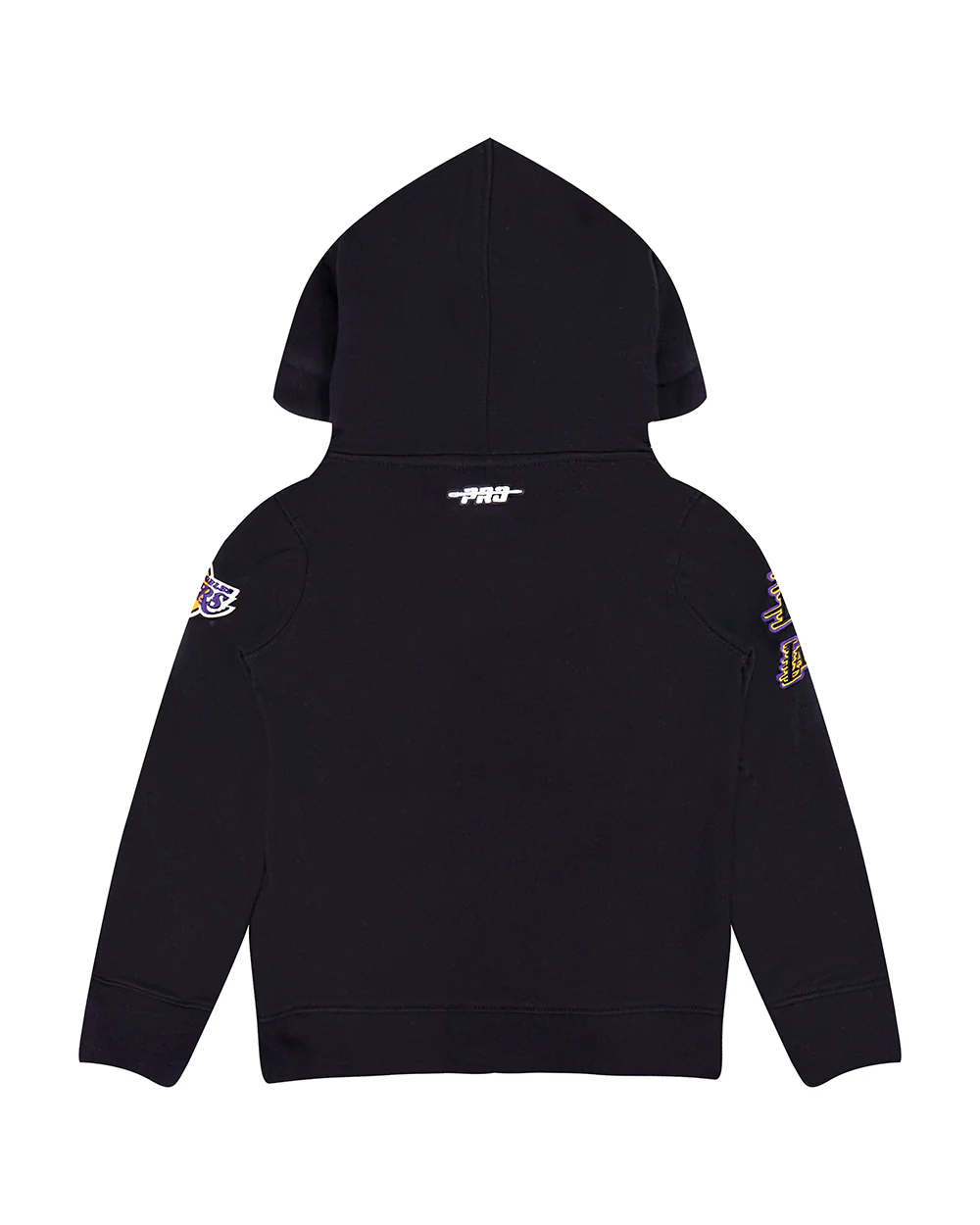 NBA LOS ANGELES LAKERS CLASSIC TODDLER BOYS FLEECE FULL ZIP HOODIE (BLACK) - Image 4