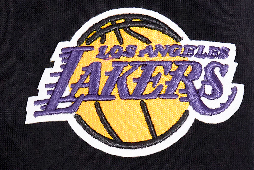 NBA LOS ANGELES LAKERS CLASSIC TODDLER BOYS FLEECE FULL ZIP HOODIE (BLACK) - Image 8