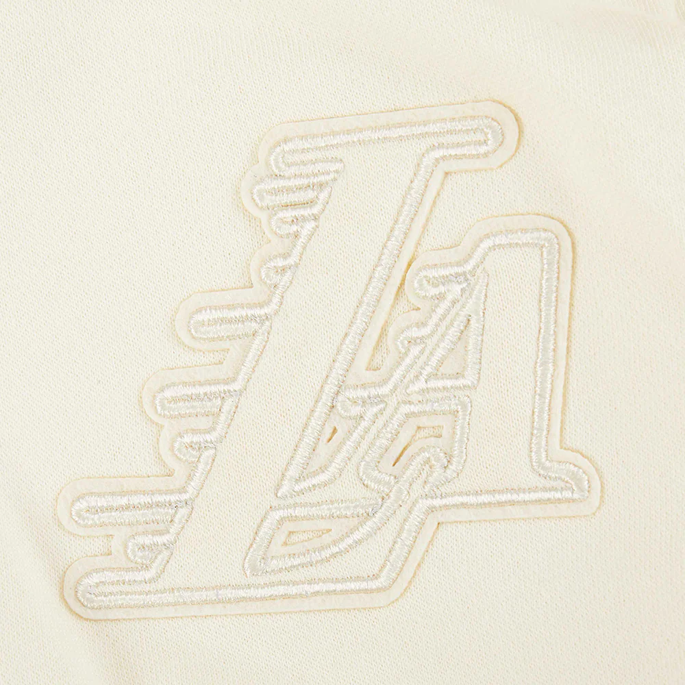 NBA LOS ANGELES LAKERS NEUTRAL TODDLER BOYS FLEECE PULLOVER HOODIE (EGGSHELL) - Image 5