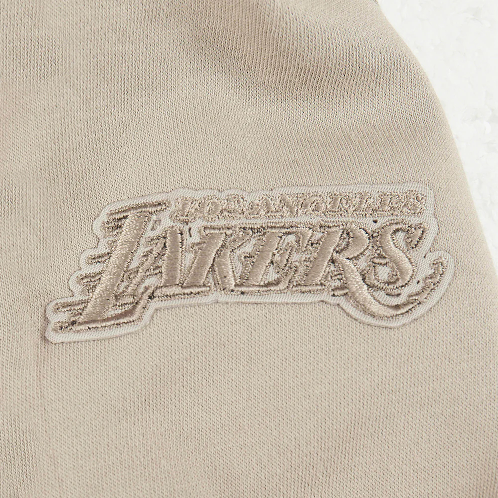 NBA LOS ANGELES LAKERS NEUTRAL TODDLER BOYS FLEECE PULLOVER HOODIE (TAUPE) - Image 6
