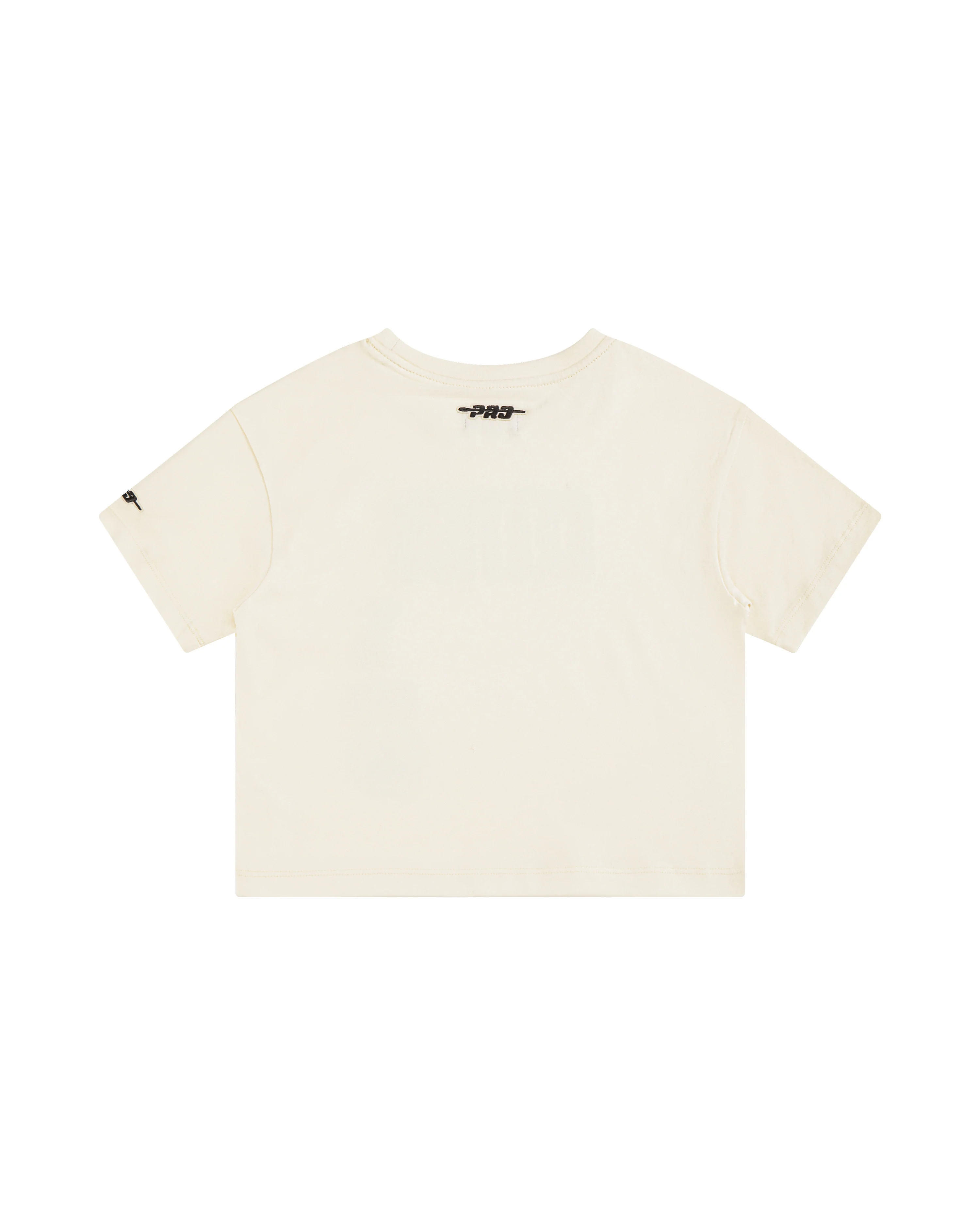 NBA LOS ANGELES LAKERS RETRO CLASSIC TODDLER GIRLS SHORT SLEEVE BOXY TEE (EGGSHELL) - Image 2