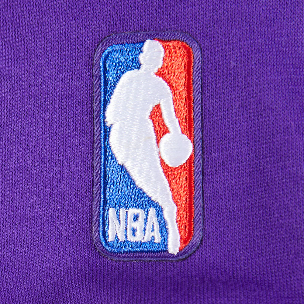 NBA LOS ANGELES LAKERS CLASSIC TODDLER GIRLS FLEECE FULL ZIP HOODIE  (PURPLE) - Image 6