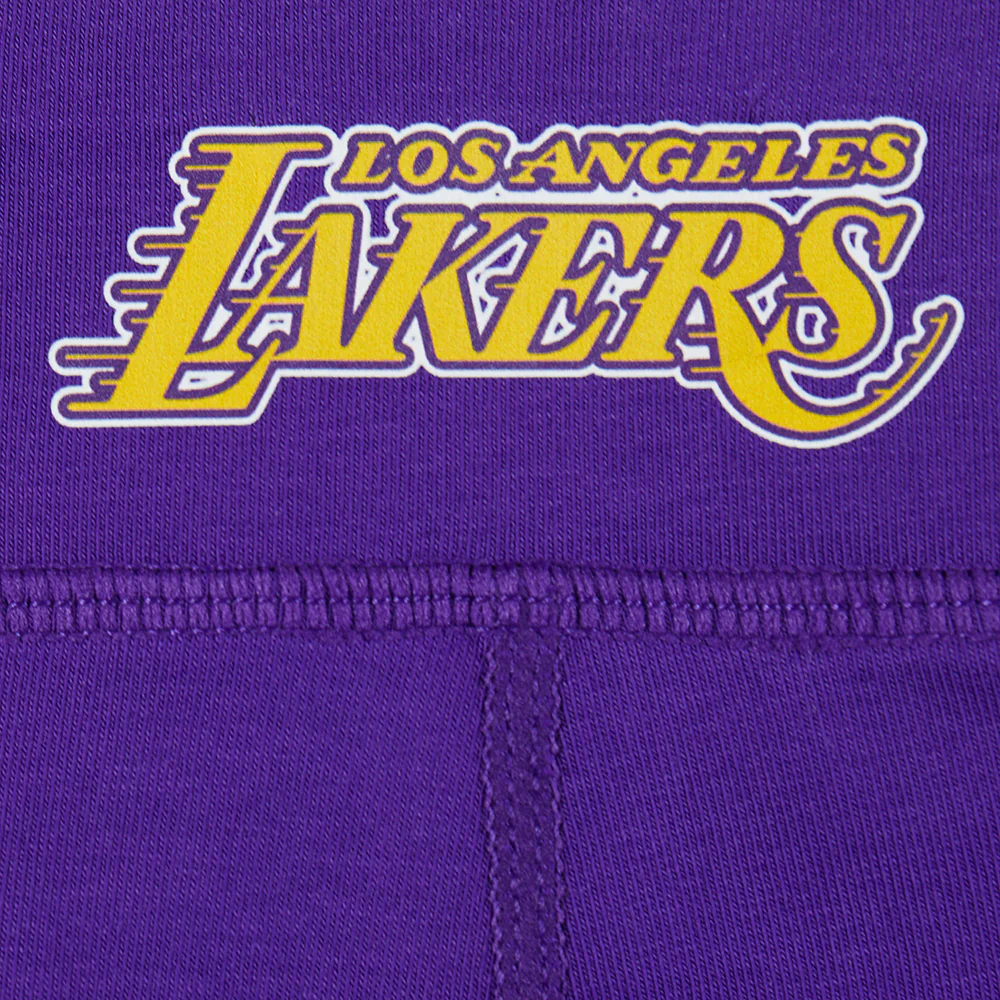 NBA LOS ANGELES LAKERS CLASSIC TODDLER GIRLS LEGGING (PURPLE) - Image 6