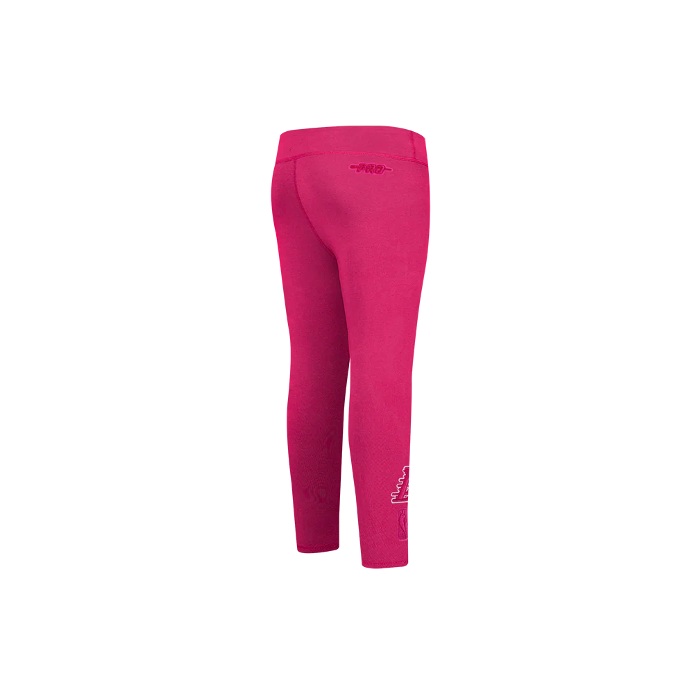 NBA LOS ANGELES LAKERS TRIPLE PINK TODDLER GIRLS LEGGING (BEETROOT PURPLE) - Image 3
