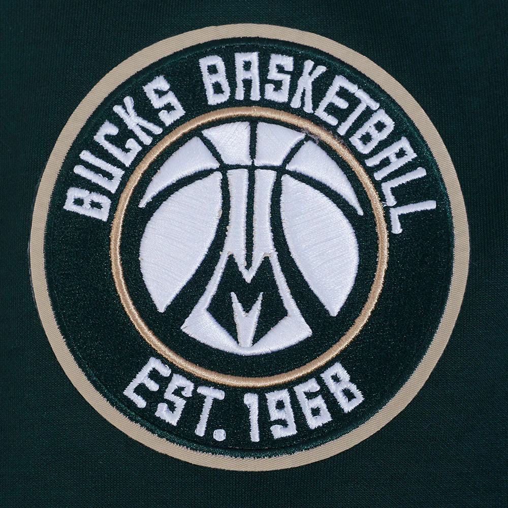 NBA MILWAUKEE BUCKS GIANNIS ANTETOKOUNMPO #34 CLASSIC MEN'S WARM UP JA (FOREST GREEN) - Image 6