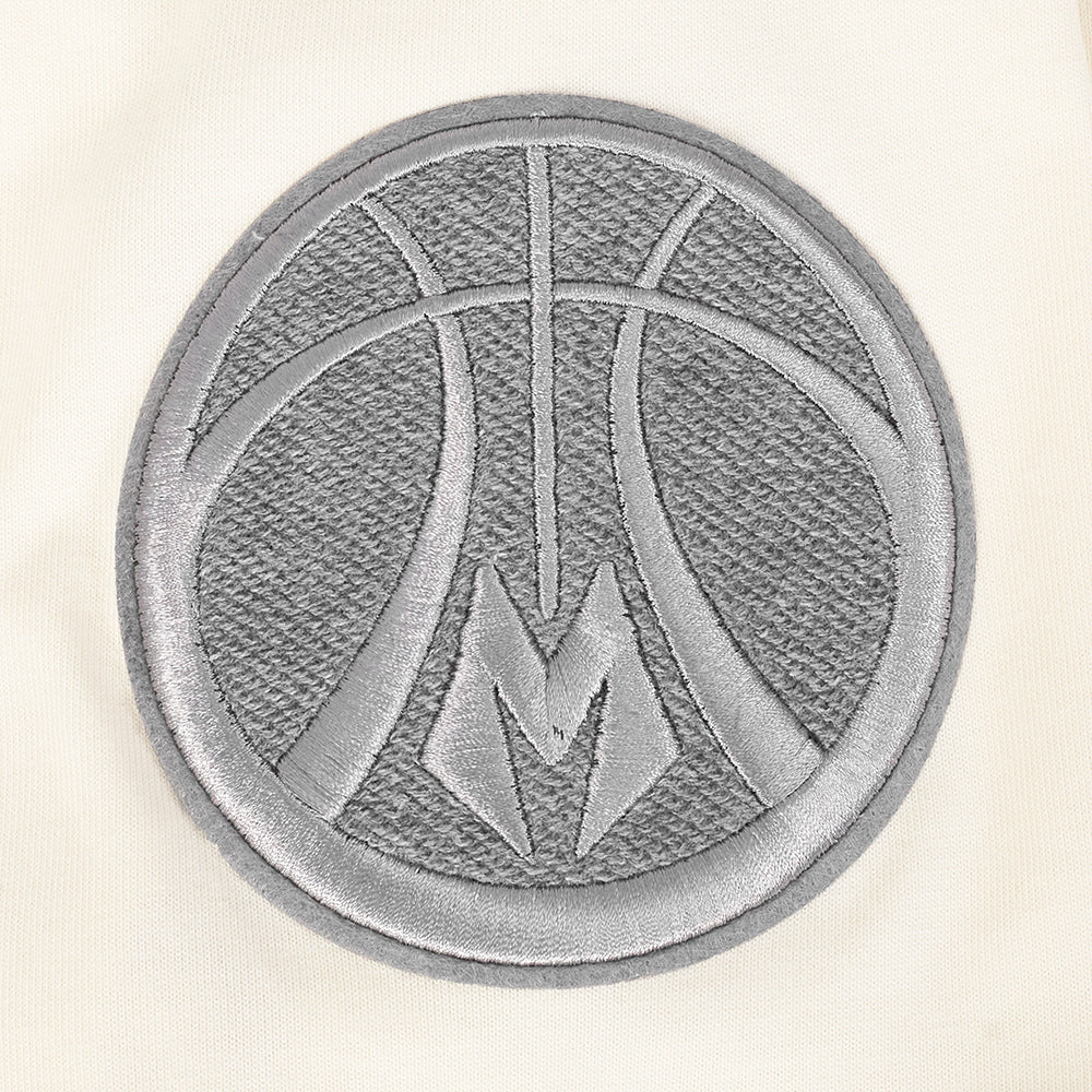 NBA MILWAUKEE BUCKS REVERSE FRENCH TERRY MEN'S COTTON JERSEY DROP SHOULDER TEE (EGGSHELL) - Image 7