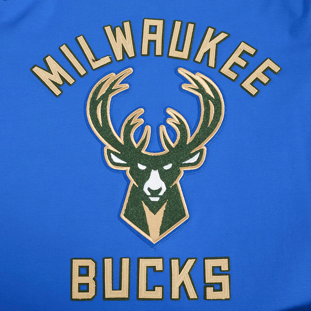 NBA MILWAUKEE BUCKS CITY EDITION 24-25 MEN'S TEE (ROYAL BLUE) - Image 5