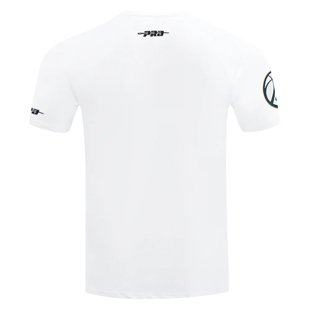 NBA MILWAUKEE BUCKS TEAM BADGE MEN'S WM SJ TEE (WHITE) - Image 3