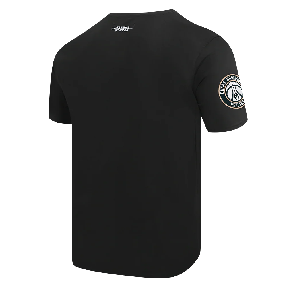 NBA MILWAUKEE BUCKS Giannis Antetokounmpo #34 CLASSIC PNN MEN'S SJ T (BLACK) - Image 6