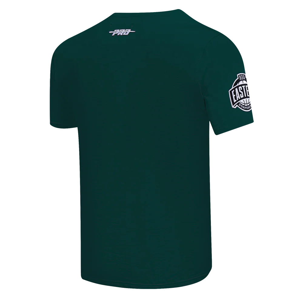 NBA MILWAUKEE BUCKS LETTERMAN MEN'S S/S TEE (FOREST GREEN) - Image 4
