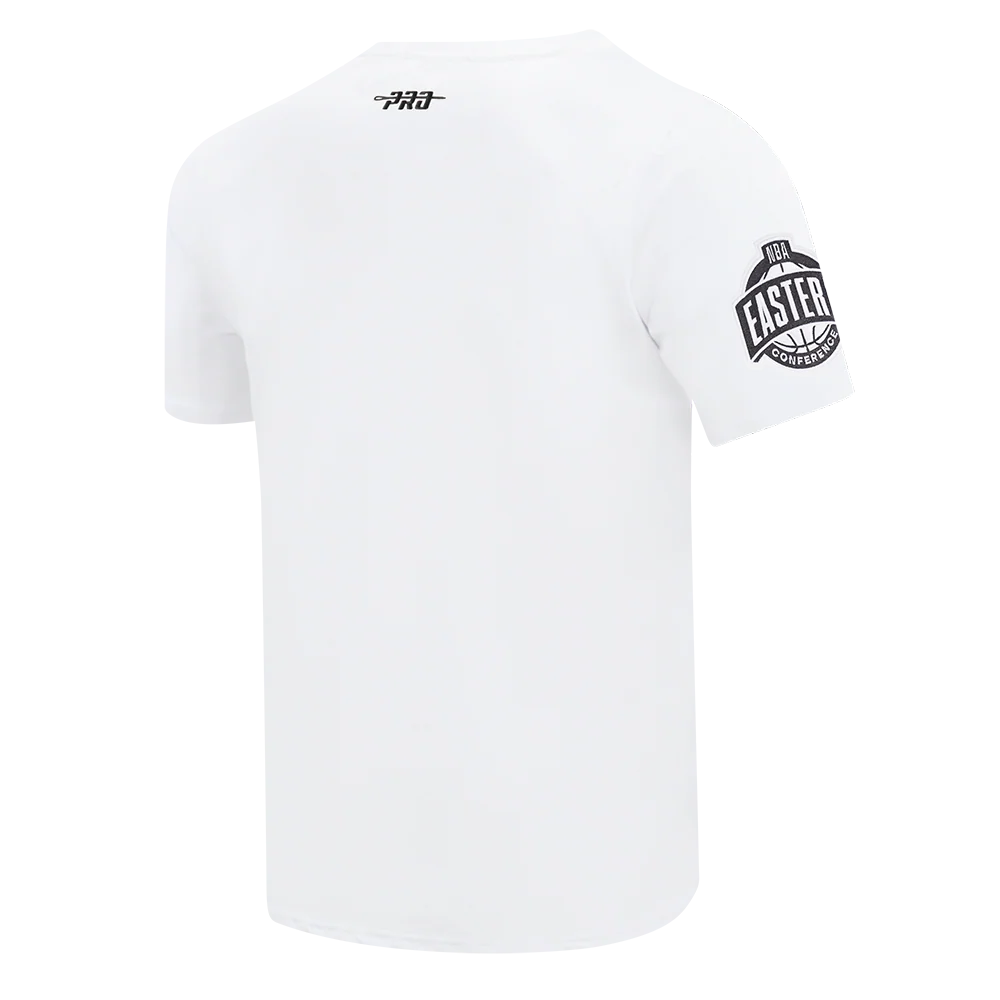 NBA MILWAUKEE BUCKS LETTERMAN MEN'S S/S TEE (WHITE) - Image 4