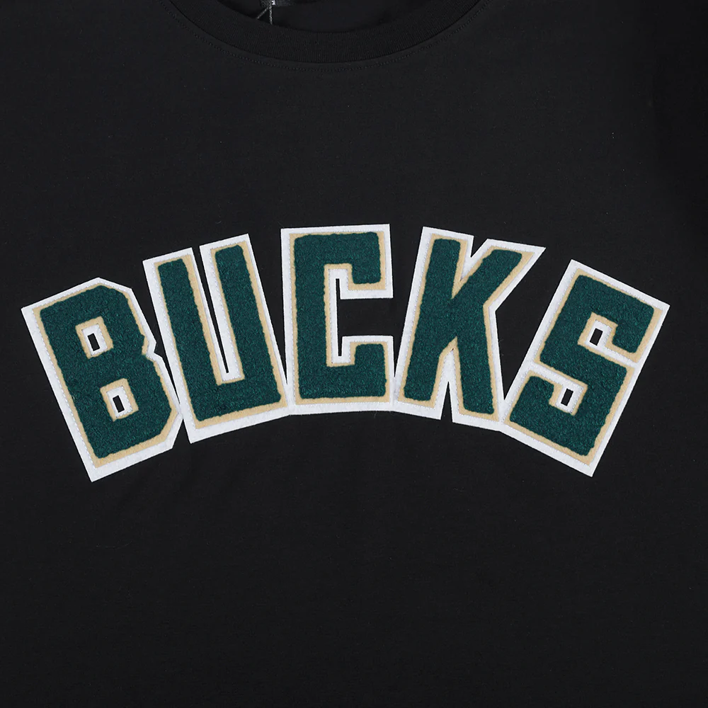 NBA MILWAUKEE BUCKS GIANNIS PRO TEAM MEN'S TEE (BLACK) - Image 5