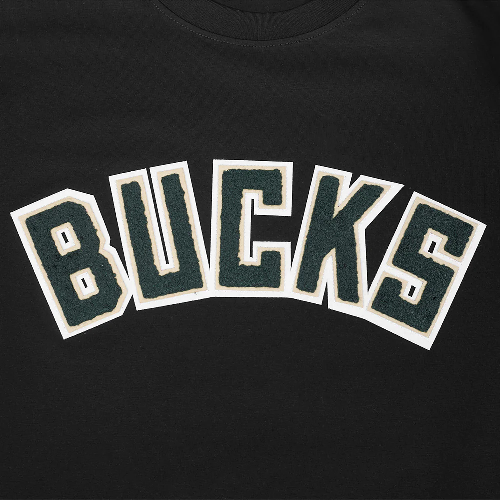 NBA MILWAUKEE BUCKS PLAYER NAME AND NUMBER MEN'S S/S TEE (DARK GREEN) - Image 8