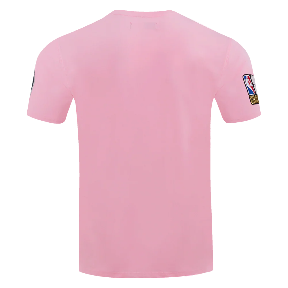 NBA MILWAUKEE BUCKS LOGO PRO TEAM MEN'S TEE (PINK) - Image 4