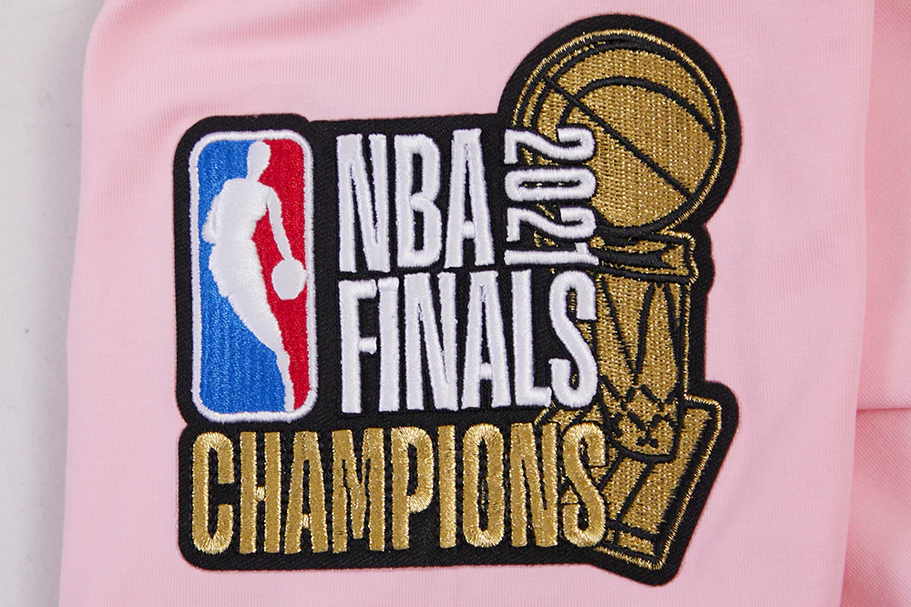 NBA MILWAUKEE BUCKS LOGO PRO TEAM MEN'S TEE (PINK) - Image 6