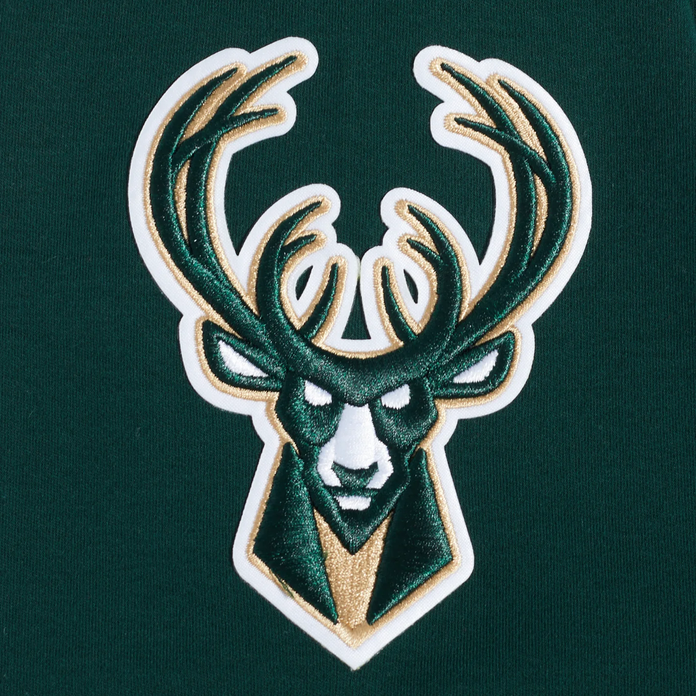 NBA MILWAUKEE BUCKS GIANNIS ANTEOKOUNMPO #34 MEN'S DOUBLE KNIT TEE (FOREST GREEN) - Image 7