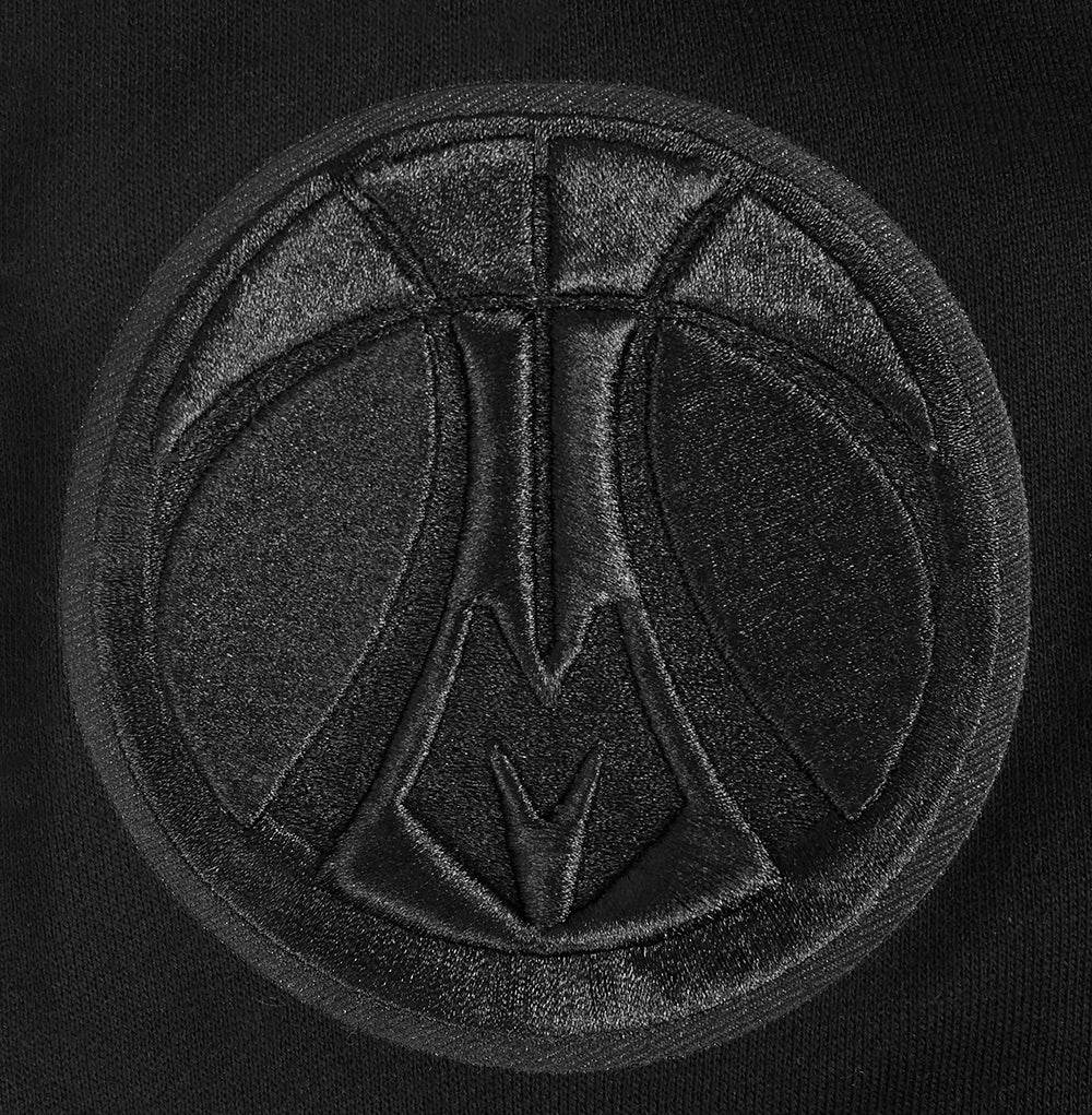 NBA MILWAUKEE BUCKS NEUTRAL MEN'S DROP SHOULDER TEE (BLACK) - Image 7