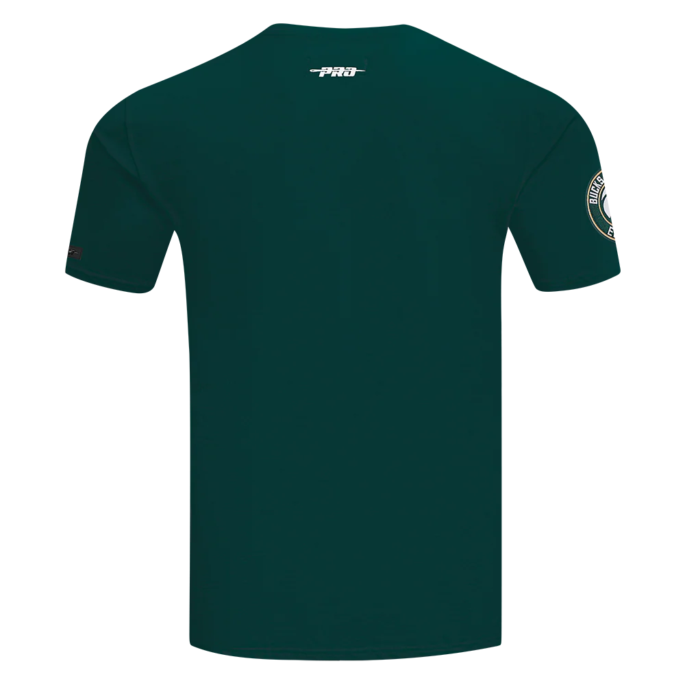 NBA MILWAUKEE BUCKS GIANNIS ANTETOKOUNMPO #34 DRIVE SINGLE JERSEY TEE (FOREST GREEN) - Image 6