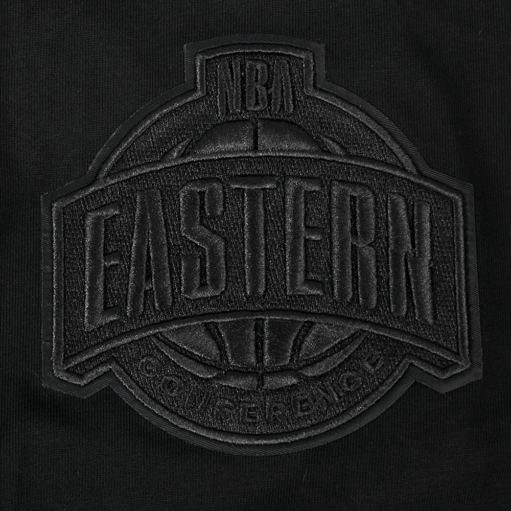 NBA MILWAUKEE BUCKS BLACKOUT MEN'S DROP SHOULDER LS TEE (BLACK) - Image 8