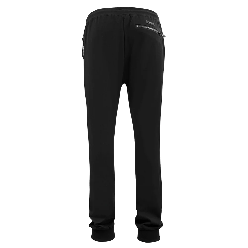 NBA MILWAUKEE BUCKS CLASSIC CHENILLE MEN'S JOGGER (BLACK) - Image 3