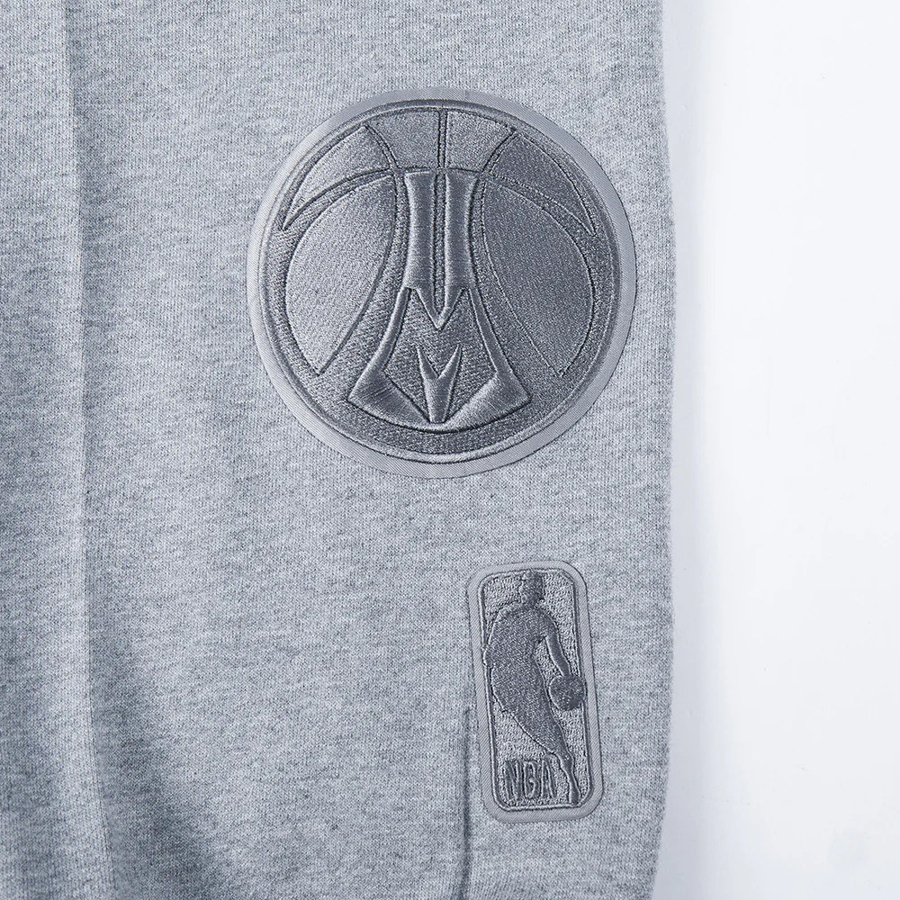 NBA MILWAUKEE BUCKS NEUTRAL MEN'S SWEATPANT (DARK HEATHER GRAY) - Image 9