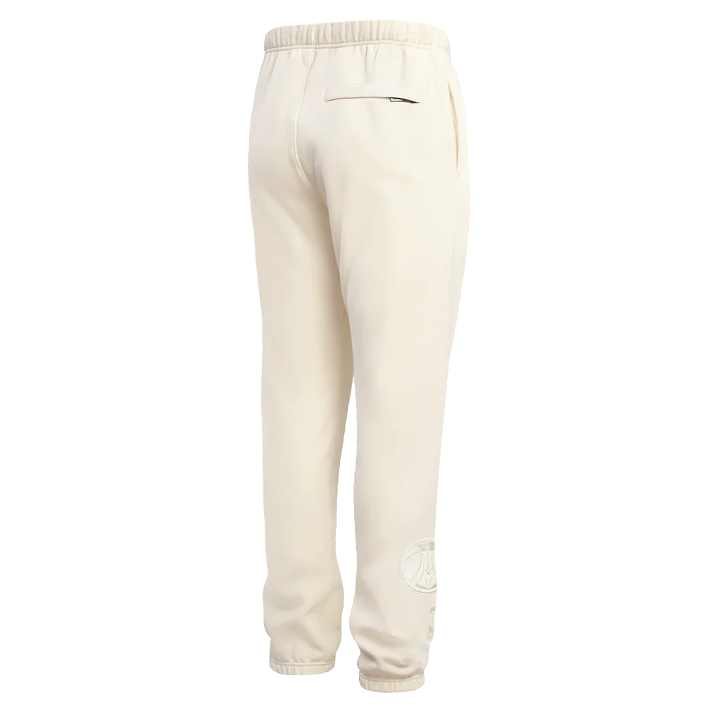 NBA MILWAUKEE BUCKS NEUTRAL MEN'S SWEATPANT (EGGSHELL) - Image 6