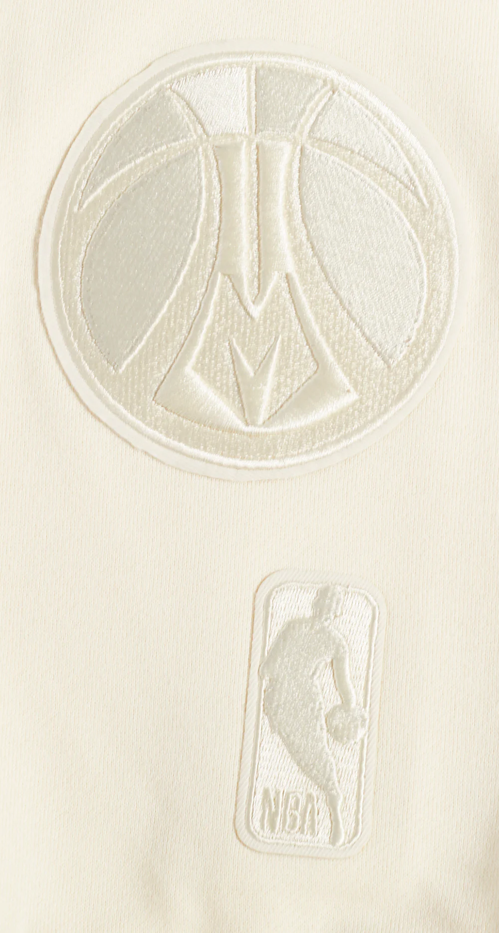 NBA MILWAUKEE BUCKS NEUTRAL MEN'S SWEATPANT (EGGSHELL) - Image 9