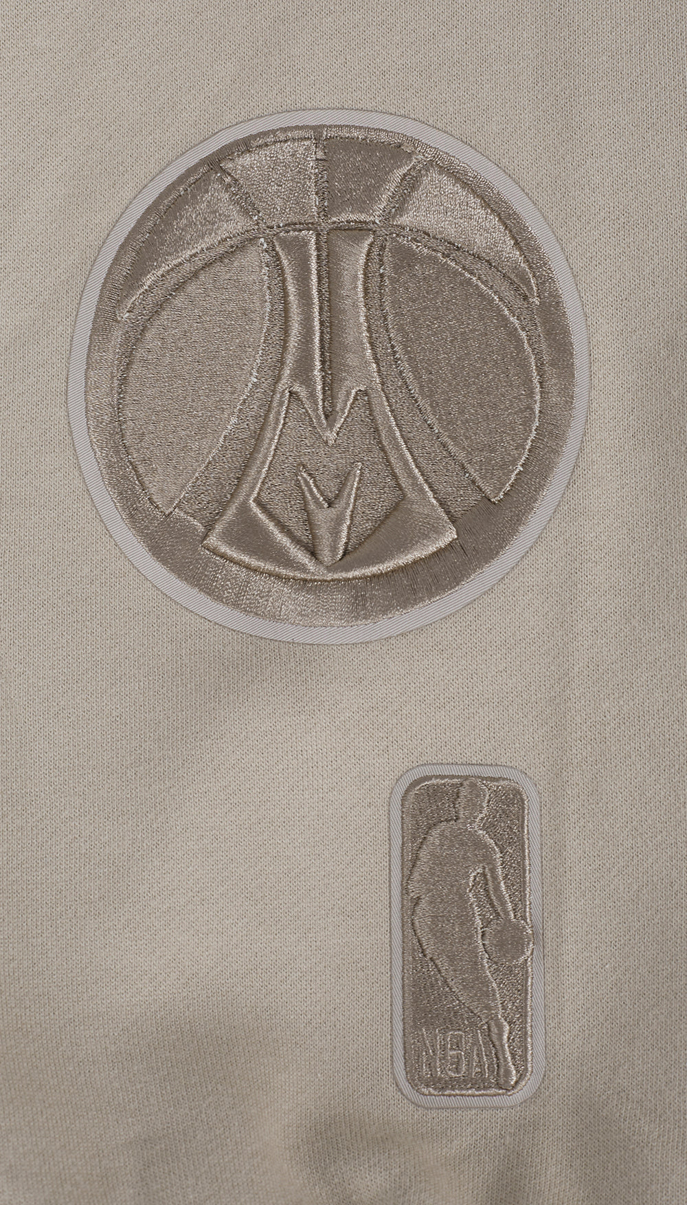 NBA MILWAUKEE BUCKS NEUTRAL MEN'S SWEATPANT (TAUPE) - Image 9