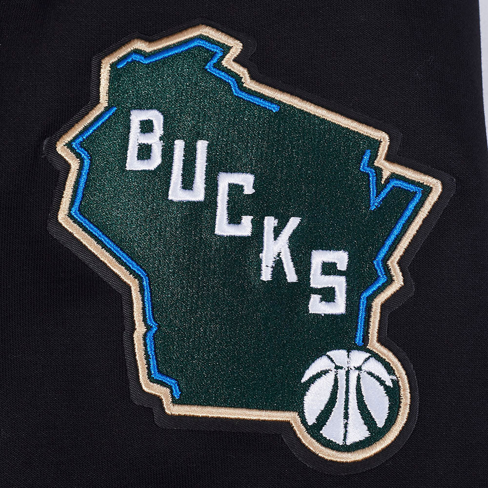 NBA MILWAUKEE BUCKS GIANNIS ANTETOKOUNMPO #34 CLASSIC PNN MEN'S DK P (BLACK) - Image 8