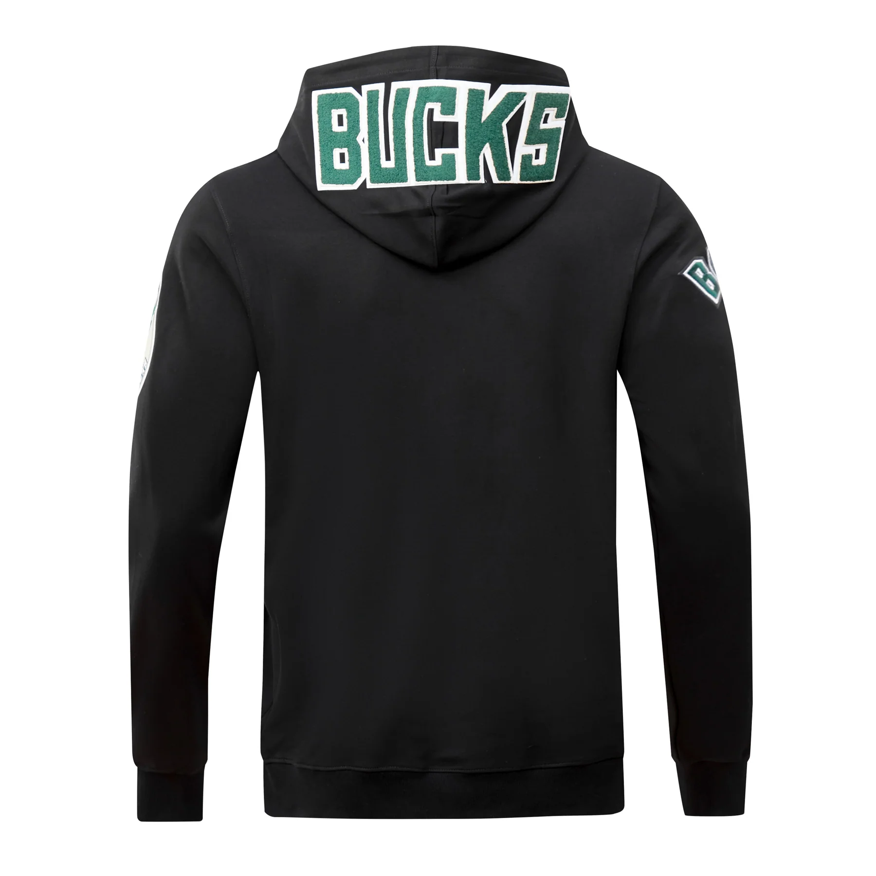 NBA MILWAUKEE BUCKS GIANNIS MEN'S PULLOVER HOODIE (BLACK) - Image 4